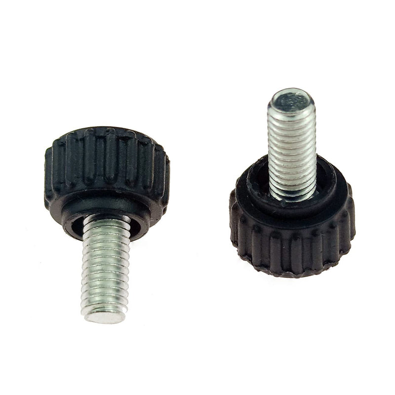 [Australia - AusPower] - 20-Piece M6 Thumbscrews Threaded Knurled Thumbscrew Grip Knobs Thumb Screw for Machinery Latche with Storage Case (M6 x12)¡­ M6 x12 