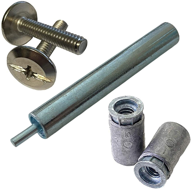 [Australia - AusPower] - 25 Piece Kit - Hurricane Sidewalk Bolt Kit 1/4-20 x 1-1/4 inch Stainless Steel Bolts 