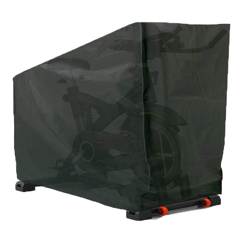 [Australia - AusPower] - Exercise Bike Cover Indoor Cycling Protective Waterproof Outdoor Storage Dust-Proof UV Resistant Bicycle Protection Compatible with Peloton,Bowflex,Nordictrack,Echelon 55x23.5x63" 
