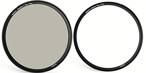 Haida 77mm NanoPro Magnetic Circular Polarizer Filter with Adapter Ring