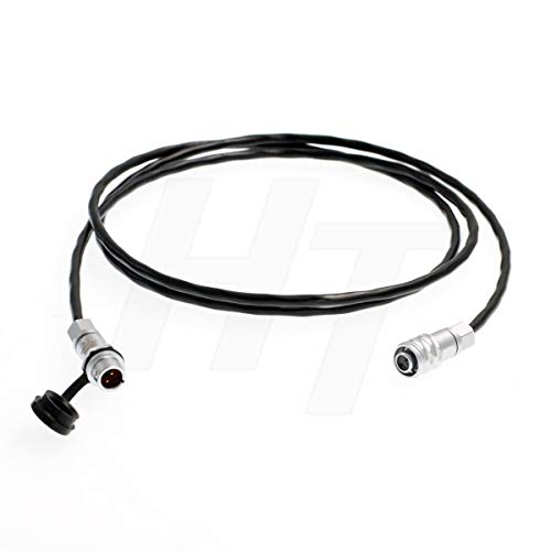 BMPCC 4K 6K Pro Extension Power Cable for Blackmagic Design Pocket Cinema Camera 2 Pin Male to Female 2M