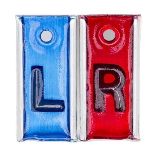[Australia - AusPower] - X-Ray Lead Markers "L" and "R" Without Initials Leaded Pb Identifiers for X-Rays with Aluminum Backs 