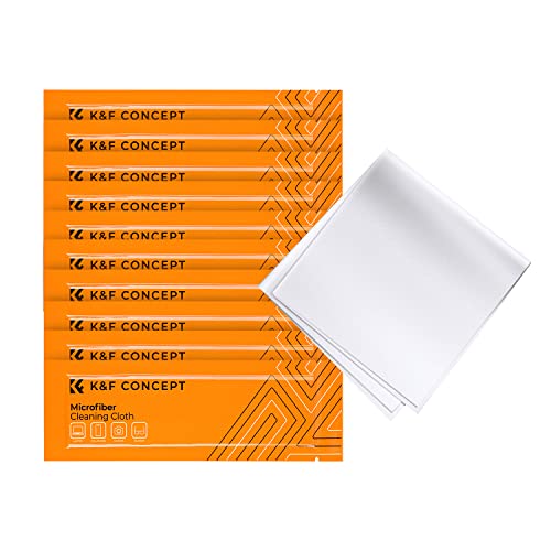 K&F CONCEPT Vacuum Packaging Microfiber Cleaning Cloths X20,for Glasses 20