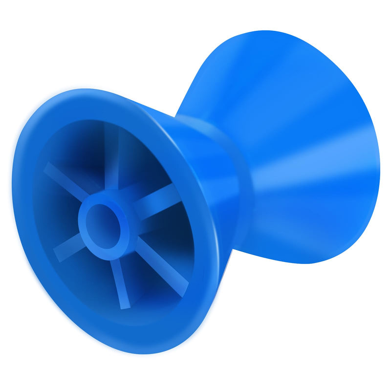 3 Inch 4 Inch Boat Trailer Roller Installation Aperture 1/2" Bow Stop for Boat Trailers Blue Bow Roller. 3 Inch