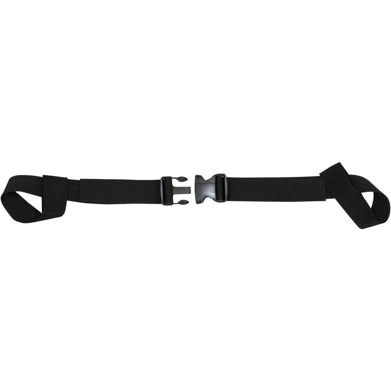 [Australia - AusPower] - Kemp USA 2-Piece Spineboard Strap with Plastic Buckle in Black 