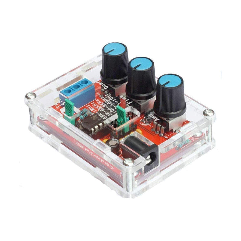 [Australia - AusPower] - XR2206 High Precision Function Signal Generator DIY Kit with User Manual Sine/Triangle/Square Wave Adjustable Frequency Amplitude 