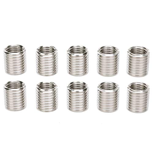Eujgoov 10-piece M16 female to M20 male thread nut insert conversion repair sleeves