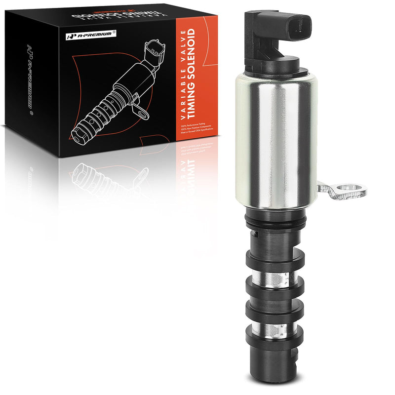 A-Premium Engine Variable Valve Timing (VVT) Solenoid Compatible with Ford Edge Explorer Taurus Fusion & Lincoln MKS MKT MKZ V6 3.5L V6 3.7L, Replace# 7T4Z6M280A