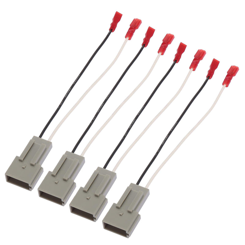 [Australia - AusPower] - X AUTOHAUX 4pcs 72-5512 Car Speaker Connector Harness Adapter for Ford F-150 for Ford for Ranger 1995-1997 