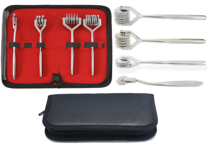 Special Edition Pinwheel WARTENBERG Neurological Sensory Diagnostic, 1,3,5,7 Set with Case