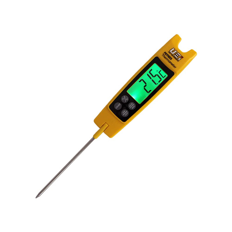 [Australia - AusPower] - UEi PDT655 Differential Temperature Folding Pocket Thermometer, HVAC Digital Thermometer with Backlit Display and Magnetic Mount, Measures -58 to 572°F 