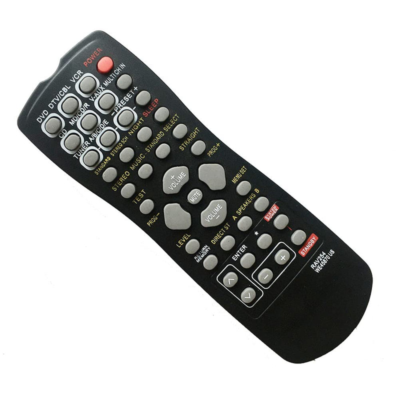[Australia - AusPower] - New Replacement Remote Control RAV254 Compatible for Yamaha AV Receiver RX-V350 RX-V390 RX-V359 RX-V373 RX-459 RX-V496 HTR-5240 HTR-5250 HTR-5630 