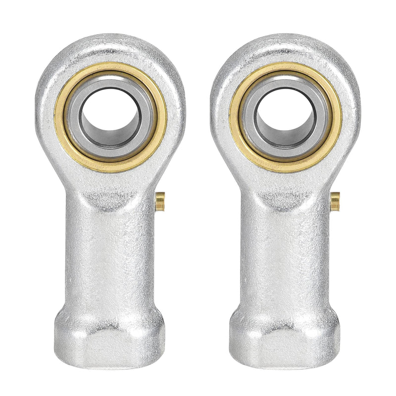 [Australia - AusPower] - uxcell PHSB6 Rod End Bearings 3/8-inch Bore Pre-Lubricated Bearings 3/8-24 Female Thread Right Hand 2pcs 3/8" 