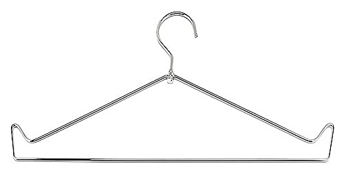 Radiation Lead Apron Hangers, Chrome, Heavy Duty Silver Metal Hanger ATTENUTECH METAL HANGER (OPEN) Open