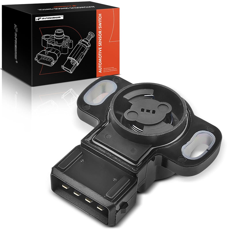 A-Premium TPS Throttle Position Sensor Compatible with Mitsubishi Mirage 1997-2002, Eclipse 1998, Diamante 1999-2001, Montero Sport 1997-1999, Replace# MD614772, GEGT7610-282