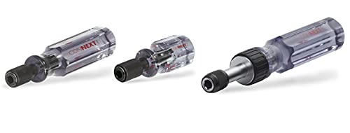 Malco CONNEXT 1/4-inch shank chuck driver handles, 3-pack bundle for nut drivers