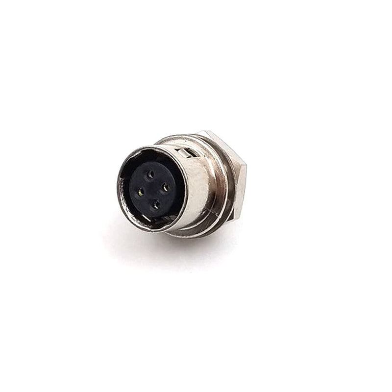 [Australia - AusPower] - MCcamstore HR10A-7R-4S 4pin Panel Mount Female Socket, Aviation 4pin Connector for Hirose 4pin Plug Connector(HR10A-7R-4S) 