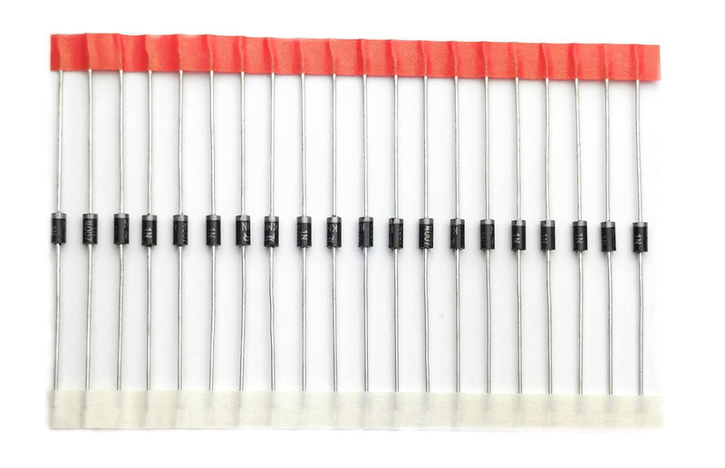 [Australia - AusPower] - Diode 1N4007 DO-41 Axial Guard Junction Standard Rectifier Diode (Pack of 20) 