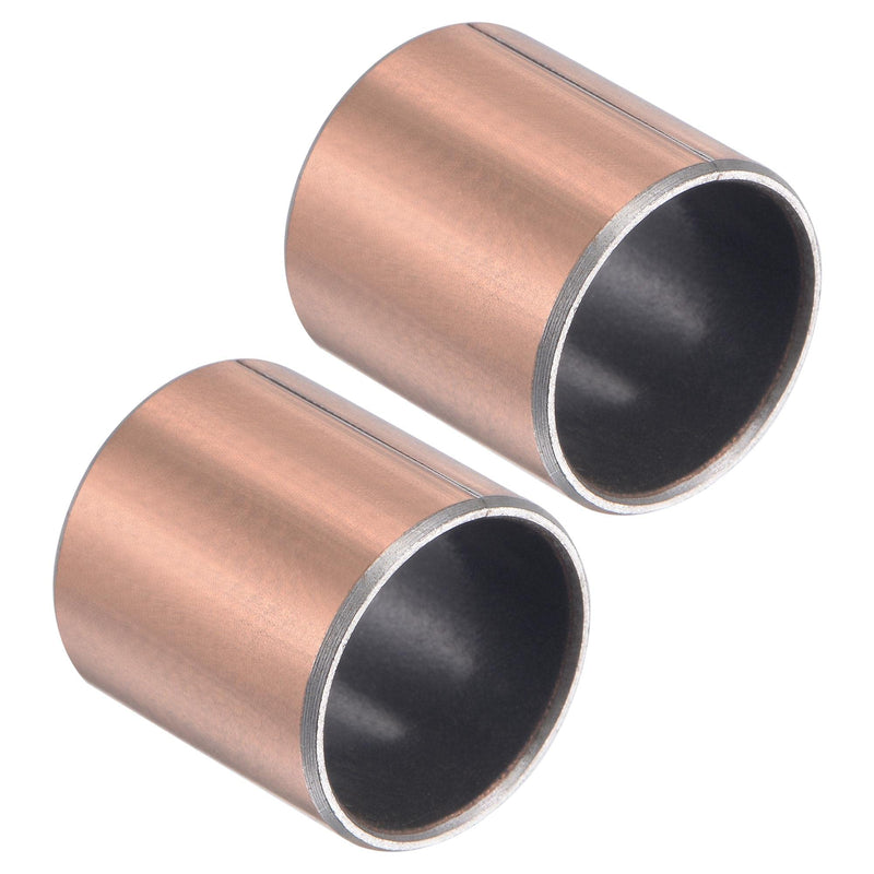 [Australia - AusPower] - uxcell Sleeve Bearing 5/8" Bore x 23/32" OD x 3/4" Length Plain Bearings Wrapped Oilless Bushings 2pcs Self-Lubricating for Industry Equipment 5/8"x23/32"x3/4" 