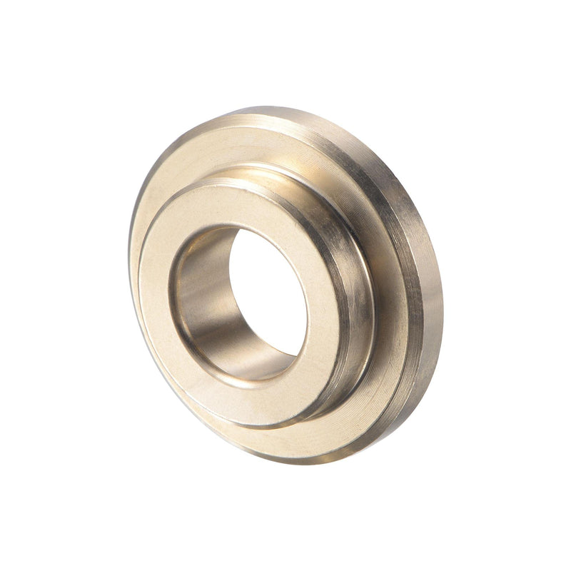 [Australia - AusPower] - uxcell Flanged Sleeve Bearings 3/8" Bore 5/8" OD 12/49" Length 7/8" Flange Dia 1/8" Flange Thickness Cast Brass Self-Lubricating Bushing 
