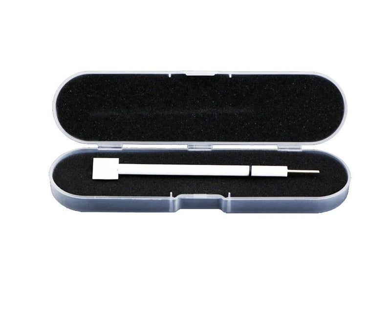 [Australia - AusPower] - Platinum Electrode, Electrochemistry Electrolytic Analysis Pt Electrodes, Purity 99.99% Platinum Plate Electrode, Coated with PTFE Insoluble Anode for Substance Analysis 1 Pcs (10X10X0.1mm) 10*10*0.1mm 