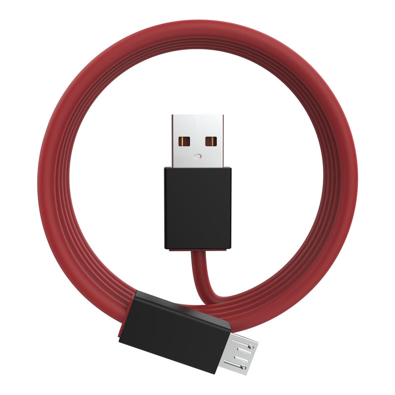 [Australia - AusPower] - Saipomor Micro USB Charging Cord Charger Cable Compatible with Kindle Fire Tablets(Fire 1st-8th Gen), Kindle E-Readers(3rd-10th Gen), Kindle Paperwhite2/3/4 and Kindle Oasis2-3ft Black&Red 
