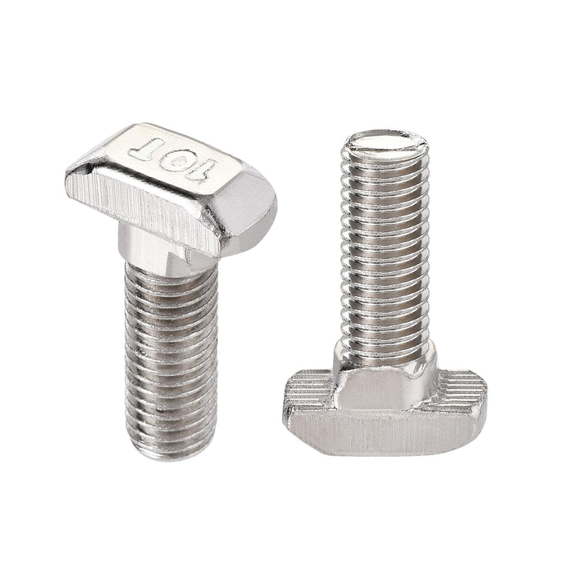 [Australia - AusPower] - uxcell M8x25mm T-Slot Drop-in Stud Sliding Bolt Screw Carbon Steel for 40 Series Aluminum Profile 8pcs 35mm 8 