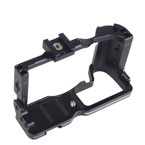 CNC M6 Mark2 Camera Cage Form-Fitting Rig with Cold Shoe Mount Compatible with Canon EOS M6 Mark II Stabilizer