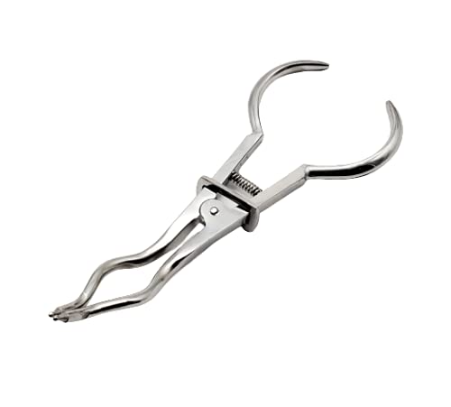 [Australia - AusPower] - Rubber Dam Pliers Ivory Clamp Forceps Dental Endodontic Restorative Instruments 