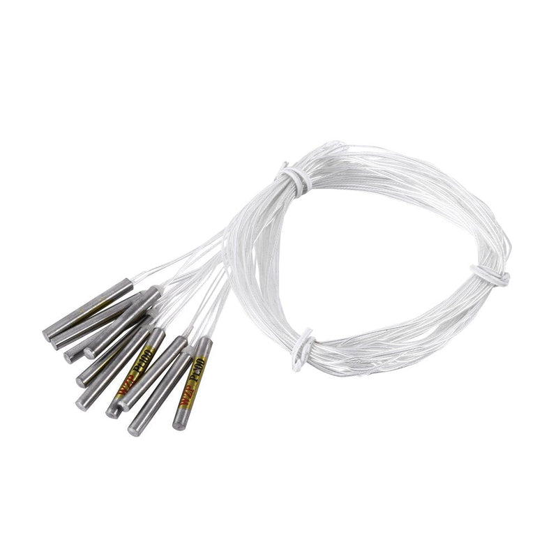 [Australia - AusPower] - 10pcs PT100 Sensor Probes Platinum Thermal for Temperature Controller -20℃ to 250℃ 
