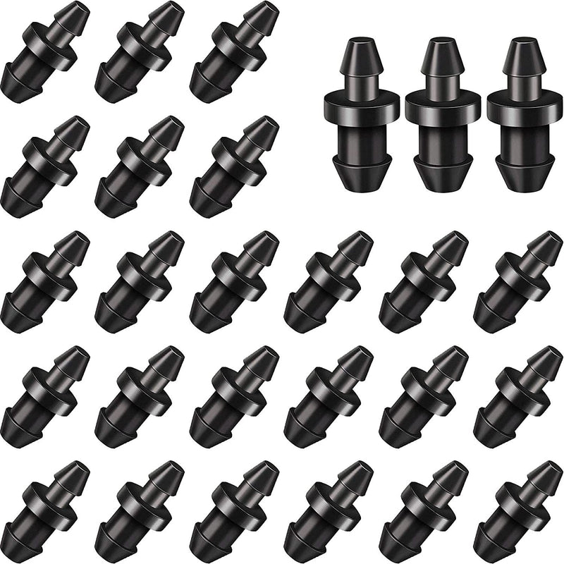 [Australia - AusPower] - 60 Pieces Drip Irrigation 1/4" Barbed Tubing End Plugs,Barbed Connectors End Cap for Drip or Sprinkler Systems 60 