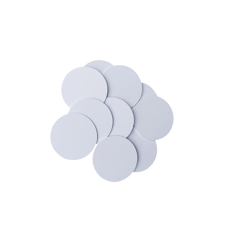 [Australia - AusPower] - IC ISO14443A RFID PVC Coin Card Tag UID Changeable Sector0 Block0 Rewritable(Pack of 10) 13.56Mhz Rewritable Coin 