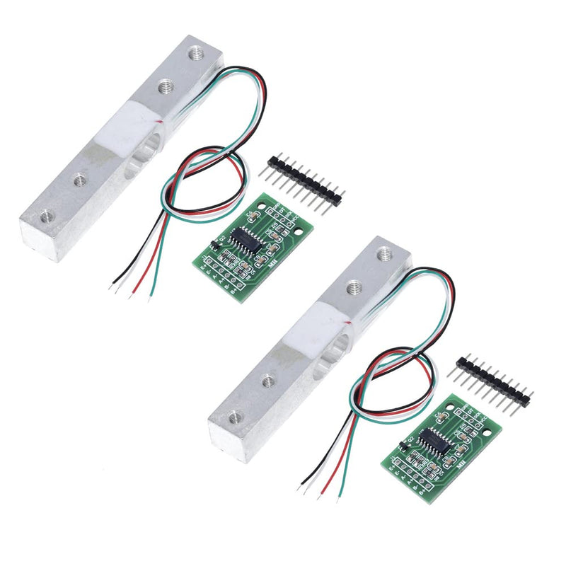 [Australia - AusPower] - 20kg Load Cell Weighing Sensor Portable Electronic Kitchen Scale + HX711 AD Weighit Amplifier Module Pressure Sensor 