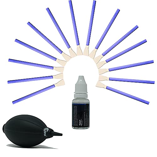 UES Micro FT Camera Sensor Cleaning Kit (Air Blower, 14pcs Swabs, Cleaner)
