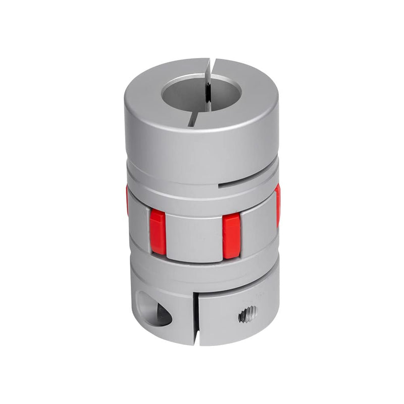 [Australia - AusPower] - 15mm to 15mm Aluminum Shaft Coupling Diameter 40mm Length 66mm, Flexible Spider Coupling Plum Shape, Shaft Coupler Connector for 3D Printer CNC Machine and Servo Stepped Motor 15-15mm D40 L66 