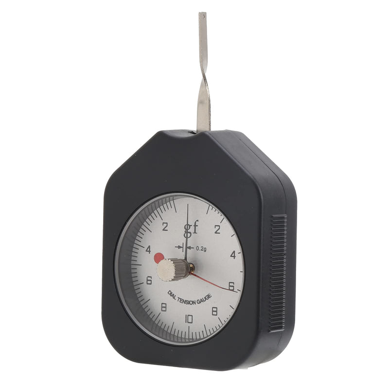 [Australia - AusPower] - Dial Tension Gauge, Portable Gram Force Meter 10g Measurement Value Compact 0.2g Graduation Value for Relay Contact Pressure for Electronic Switch 