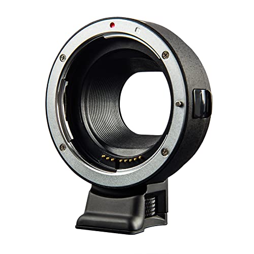 VILTROX EF-EOS M Auto Focus Lens Mount Adapter Converter Ring Compatible with Canon EF/EF-S Lens to EOS-M (EF-M Mount) Mirrorless Camera EOS M1 M2 M3 M5 M6 M10 M50 M100