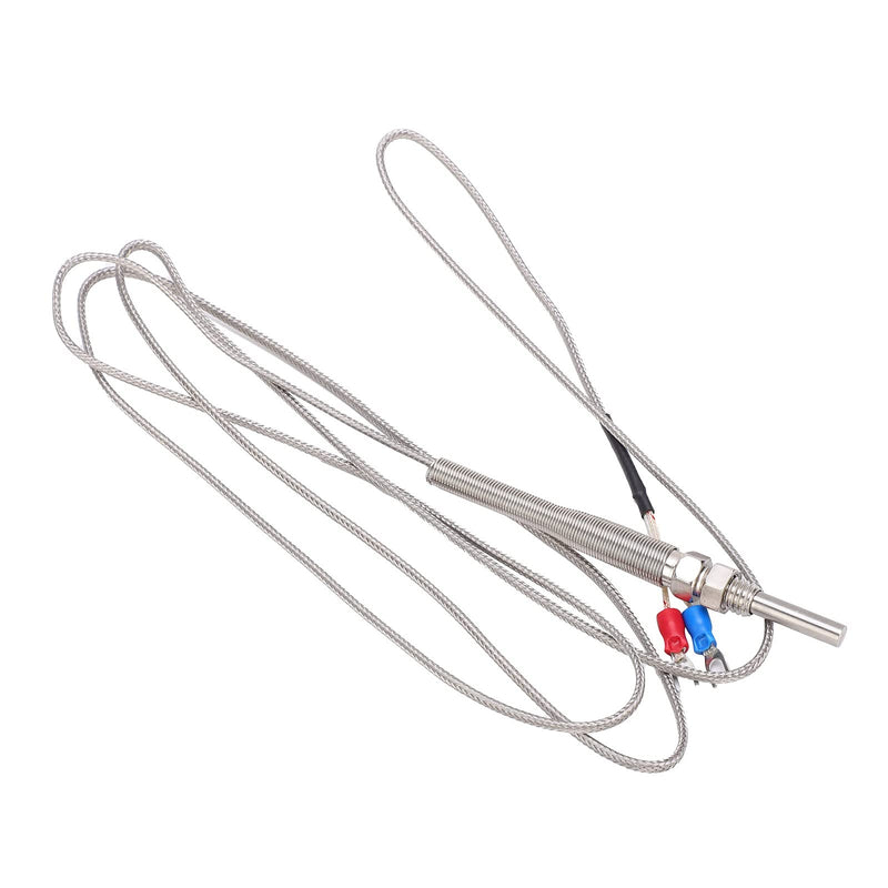 [Australia - AusPower] - Hilitand K Type Thermocouple, WRNT-10 Screw Probe Temperature Sensor K Type Thermocouple M8 Thread 5mmx30mm 