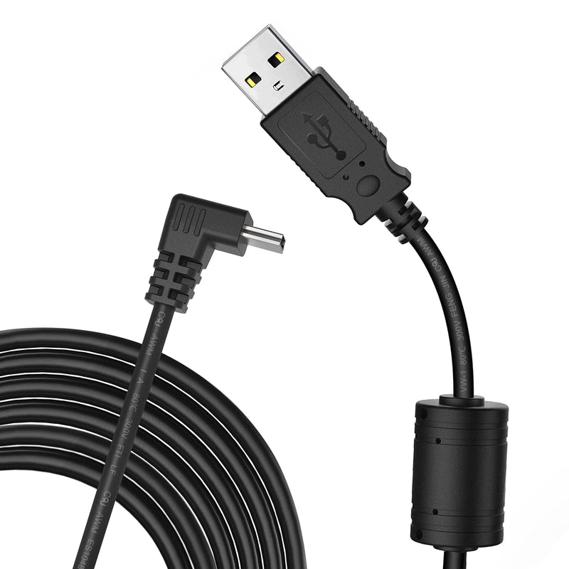 [Australia - AusPower] - Charging Cable for Garmin GPS,(18AWG 5ft) 90 Degree Angled GPS Vehicle Power Cable,Mini USB Charger Cord for Garmin zumo Garmin nuvi GPS Navigator,Compatible with Mini USB Charging Device 