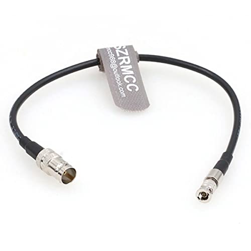 SZRMCC Micro BNC to BNC Female 12G HD SDI Coaxial Cable High Density for Blackmagic Video Assist 5”Monitor(60cm) 60cm