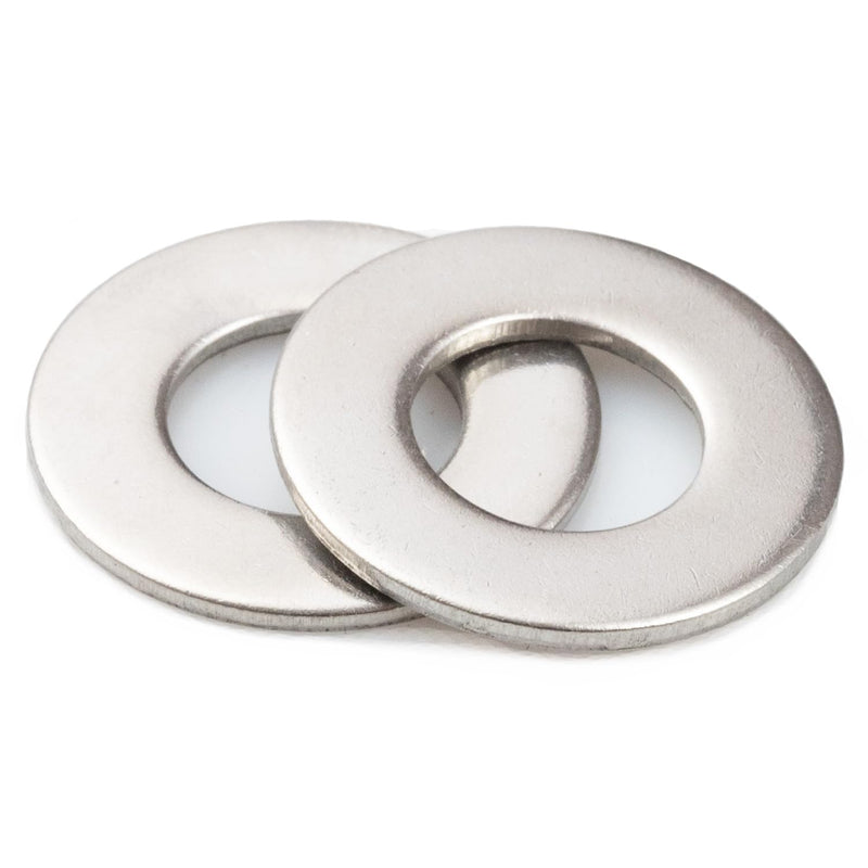 [Australia - AusPower] - 3/8" Inch Stainless Flat Washers 100 Pack Made of 18-8 (304) Stainless Steel…… 3/8" 