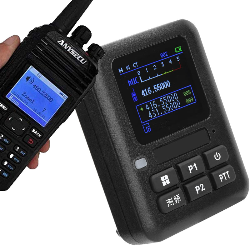 [Australia - AusPower] - Mini Radio Frequency Meter, Handheld Portable Frequency Counter, Walkie Talkies Mini Decoder, Handheld Portable Radio Frequency Counter Meter with Display Screen 