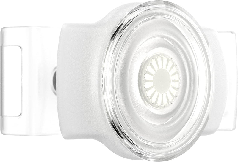 [Australia - AusPower] - PopSockets Phone Grip Slide for Phones and Cases, Sliding Phone Grip with Expanding Kickstand - White and Clear 