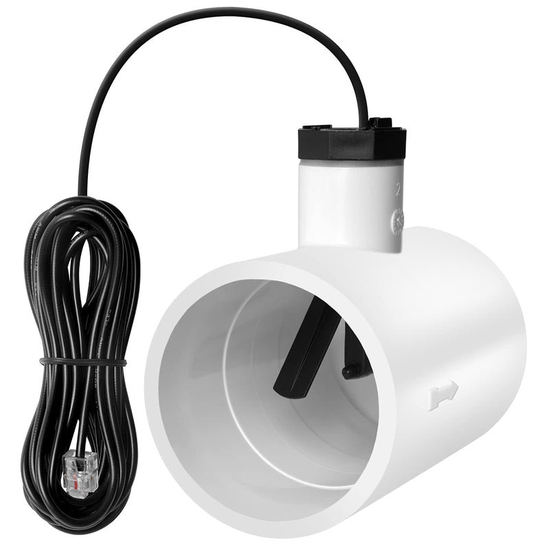 [Australia - AusPower] - Flow Switch for Hayward,Replacement for GLX-FLO-RP,Flow Switch for Hayward Goldline Aquarite Salt System,Pool Flows Sensor for Hayward Salt Cell and Chlorine Generators,Assembly Kit w/Tee &15ft Cable 