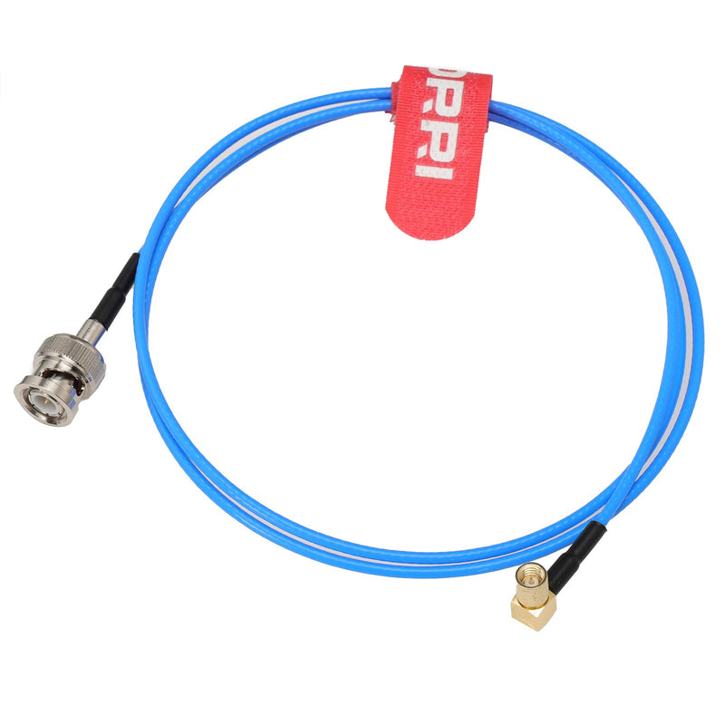 DRRI BNC Male to 10-32 UNF Microdot Male Acceleration Sensor Vibration Sensor Test Cable (RA BNC-M5, 2M / 79inch) RA BNC-M5