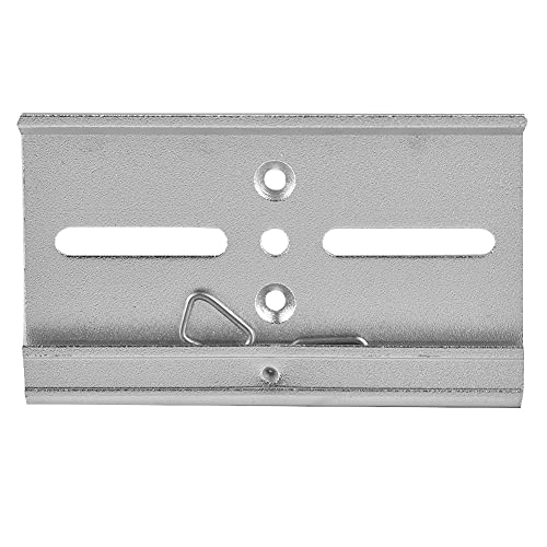 DIN Rail Mount Clip, 35mm Aluminum DIN Rail Fixed Clamp, Universal DIN Rail Mounting Bracket Clamp, for Relay Mounting Mounting