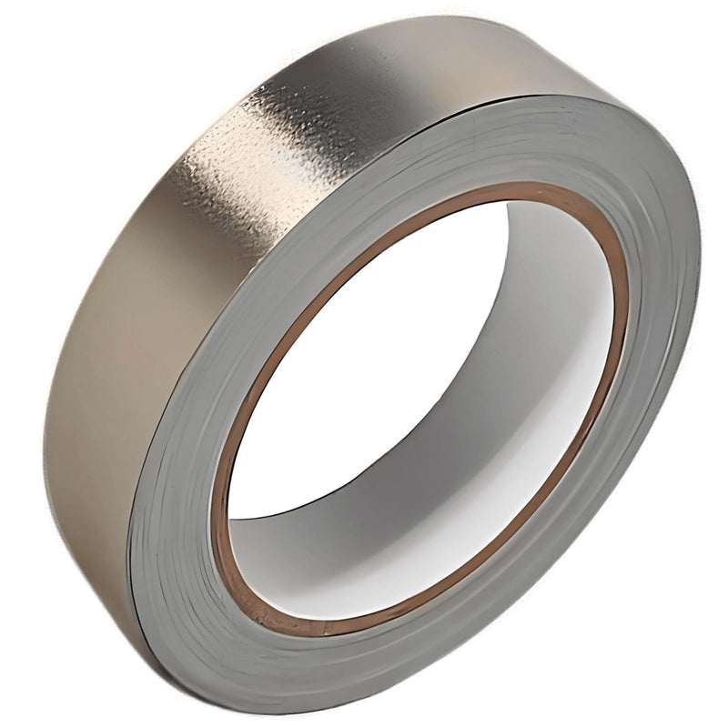 Faraday Fabric Tape 1inch x 50 Feet Double Conductive High Temp Cloth Tape for Electrical Connection, EMI Shielding, Wire Harness Wrap, ESD Grounding, Display Repair, Cable Interference Blocking 1 Inch x 50 Feet