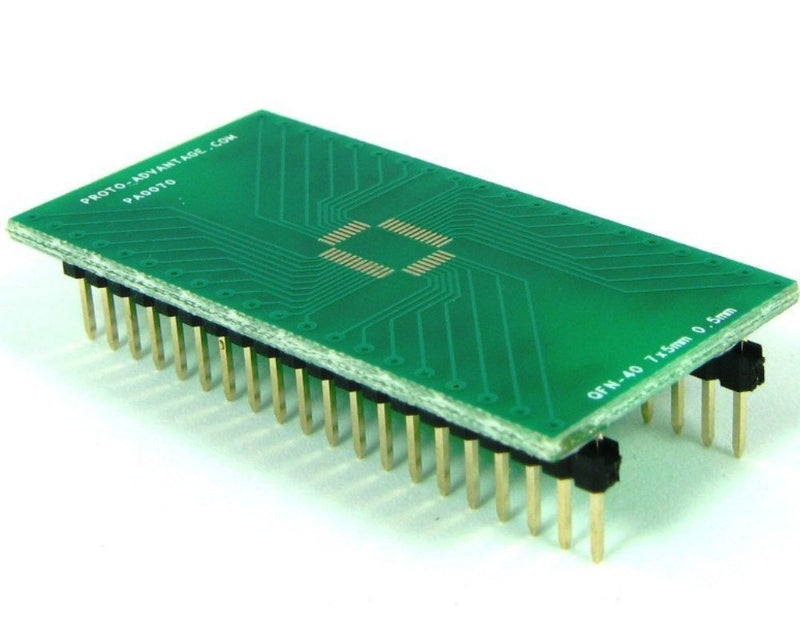 [Australia - AusPower] - Proto-Advantage PA0070 QFN-40 to DIP-40 SMT Adapter (0.5 mm Pitch, 7 x 5 mm Body) 