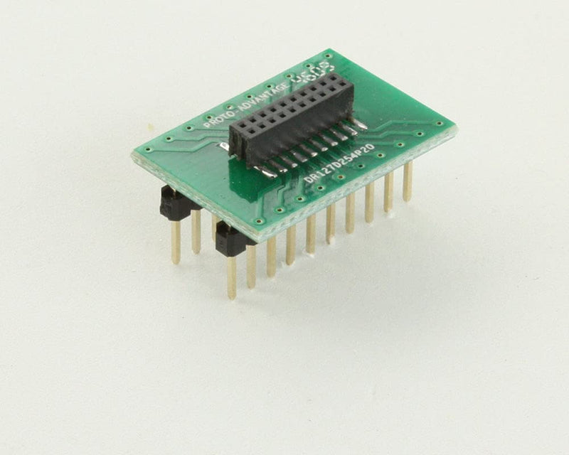 [Australia - AusPower] - Proto-Advantage DR127D254P20F Dual Row 1.27mm Pitch 20-Pin Female Header to DIP-20 Adapter 