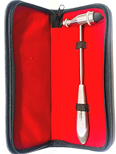 Innotech Tromner Neurological Reflex Hammer for Skin Reflexes and Surface Reactions (Silver) silver